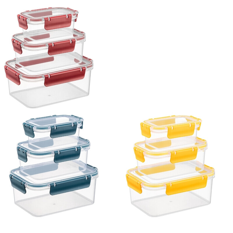 Softchef Sada dózy plast 3ks Chef box (12/krt)