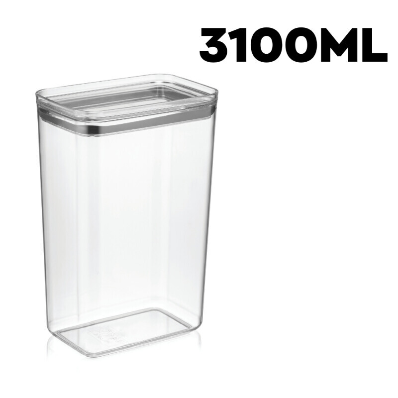 Softchef Dóza plast 3100ml Storage box (24/krt)