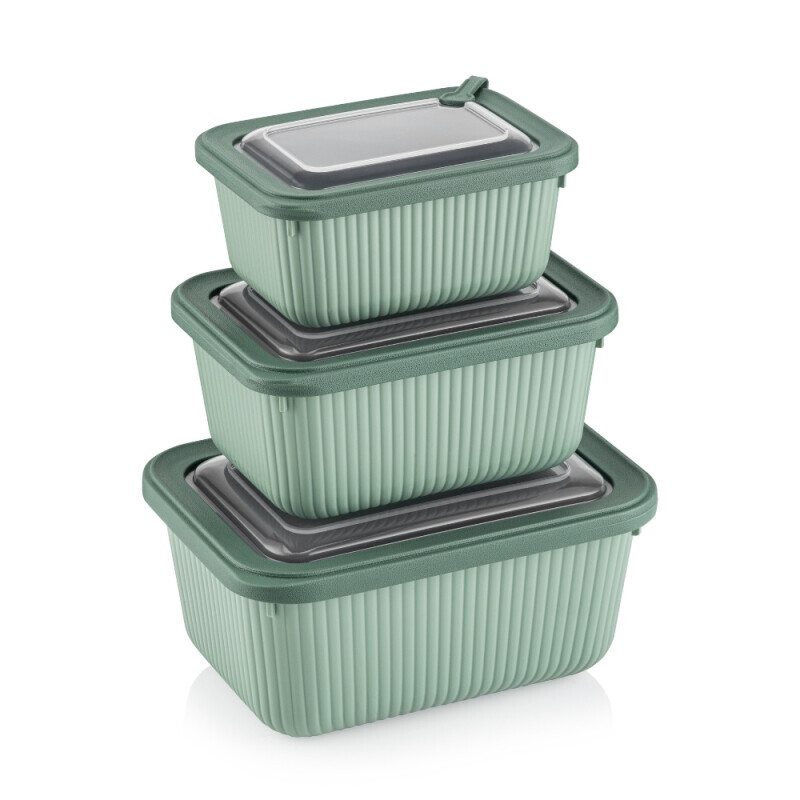 Softchef Sada dózy 3ks obdelnikové Storage Box (12/krt)