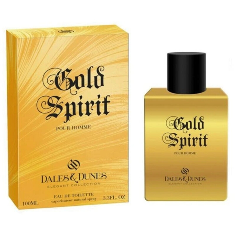 Dales&Dunes 100ml EDT N M Gold Spirit (12/bal 48/krt)