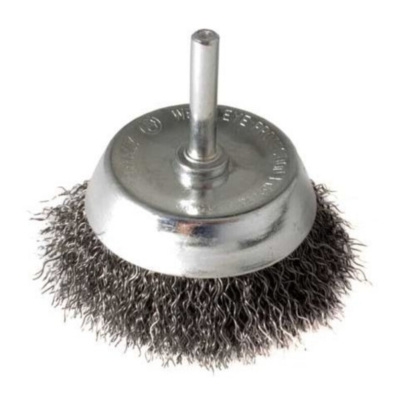 Kartáč hrnkový 75, vlnitý drát S 0,30, stopka