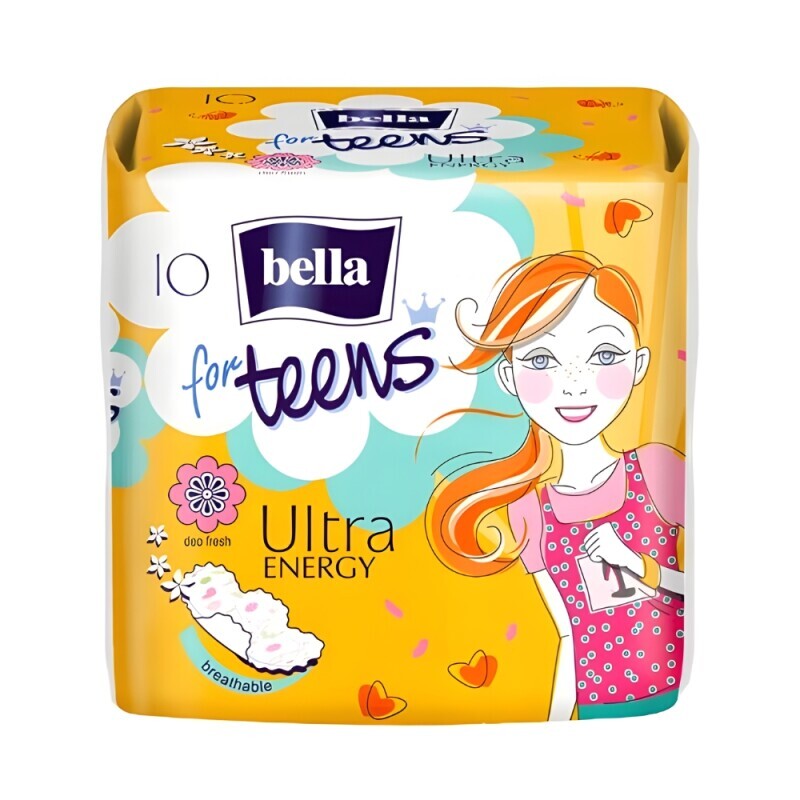 Bella Vložky For Teens Ultra Energy 10ks (36/krt)
