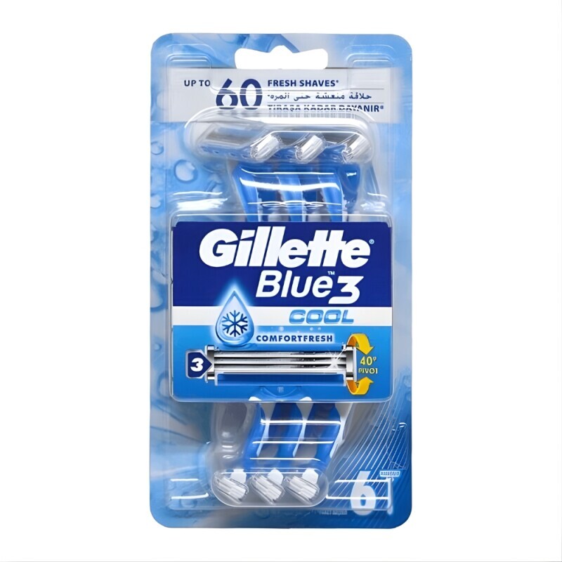 Gillette Blue3 Holítka 6 Cool N (3/krt)