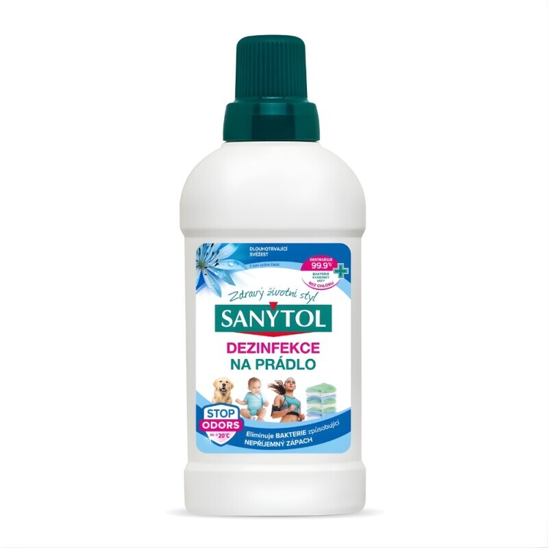 Sanytol 500ml Dezinfekce na prádlo Active Fresh (12/krt)