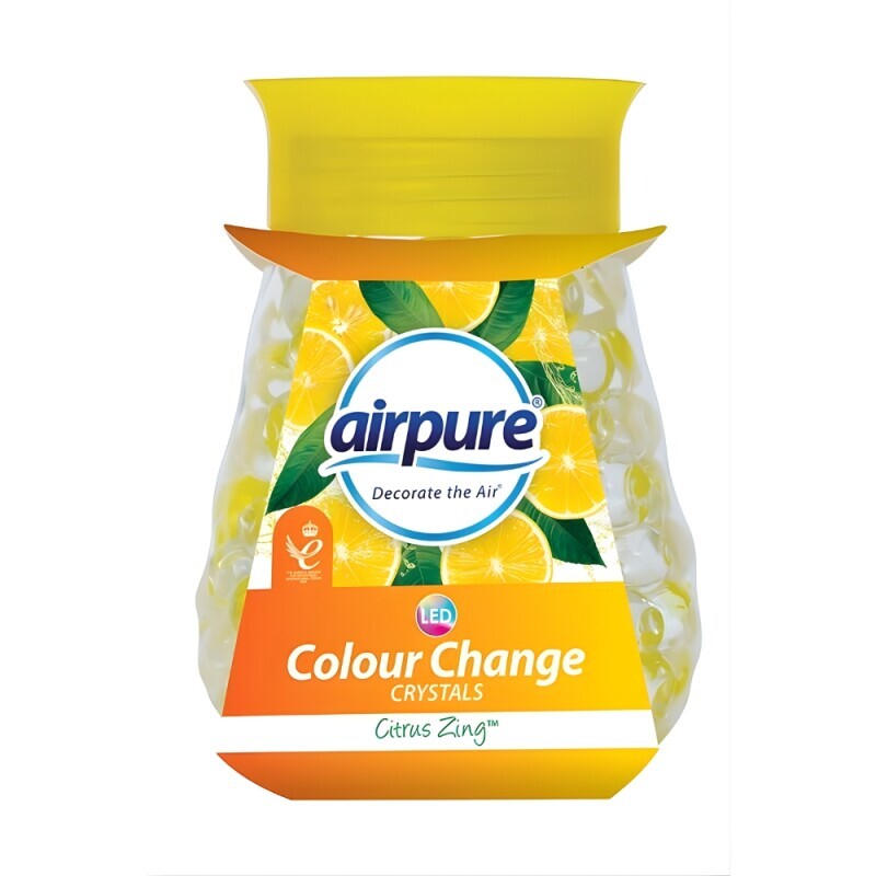 Airpure 300g Gelový svítící osvěžovač Citrus Zing (24/krt)