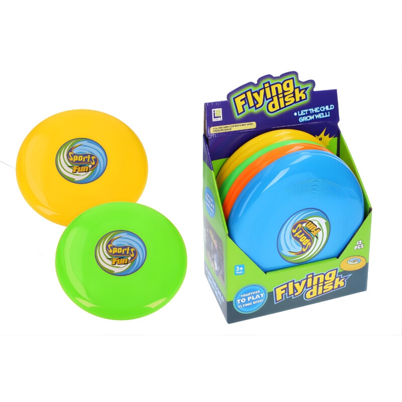 Disk létající 25cm 4ass (72/bal 144/krt)