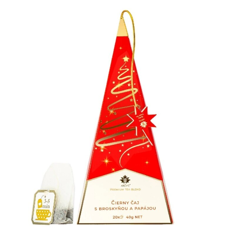 Arome Čaj v pyramidě zelený s jahodou a Earl Grey Stromek(50/krt)