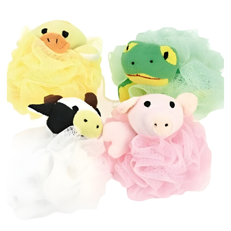 Elina Houba do koupele Zvířátka 10cm 4ass  (12/bal 96/krt)