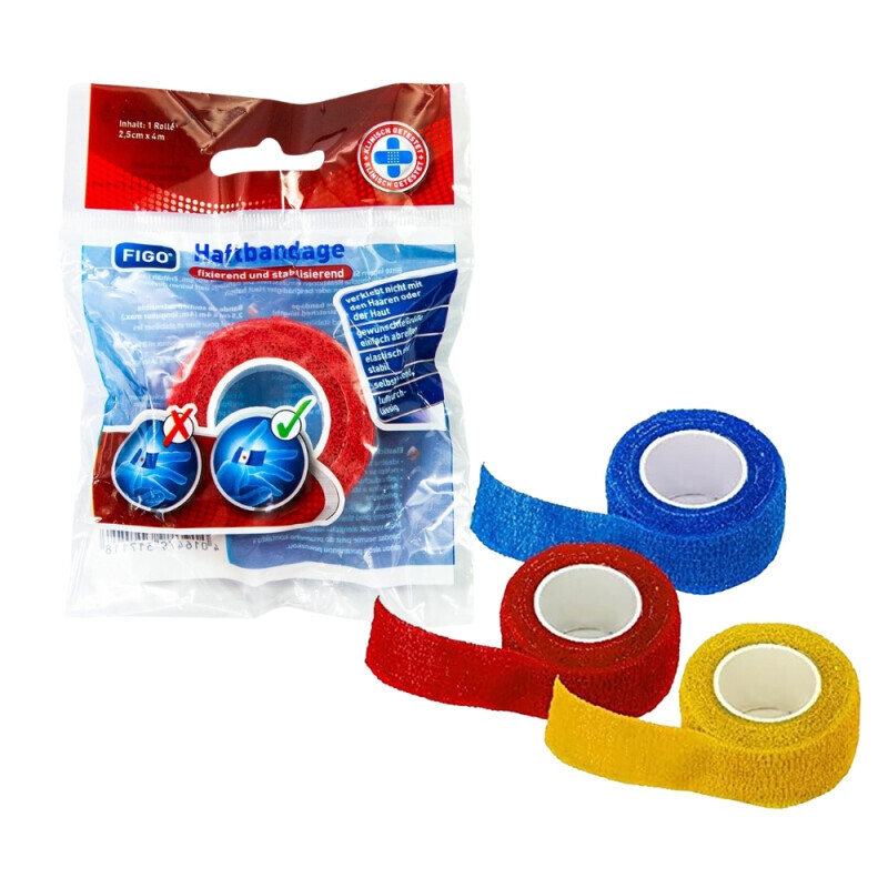 Figo bandáž elastické 5cm*4m barevné N (18/bal 108/krt)