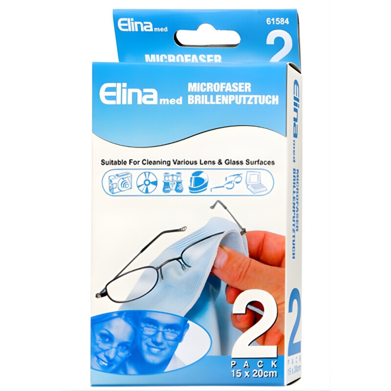 Elina Hadřík mikrovlákno 20x15cm modrá (24bal 96/krt)