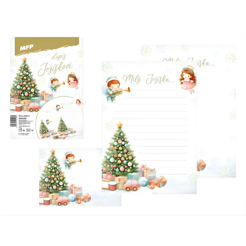 MFP Vánoční dopis Ježíškovi (10/bal)