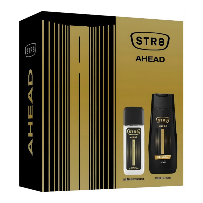 STR8 Dár.sada 250ml SG+85ml Parfémová voda AHEAD (6/krt)