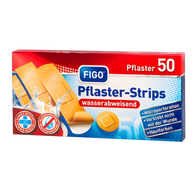 Figo náplast voděodolná 50s 4 velikost N (20/bal 200/krt)