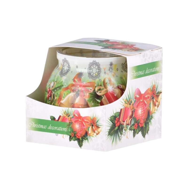 Admit Svíčka ve skle 85g Christmas Decorations (12/krt)