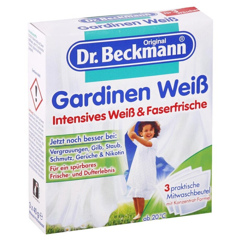 Dr.Beckmann intenzivní čistič záclon 3x40g N 8/krt)(8/krt)