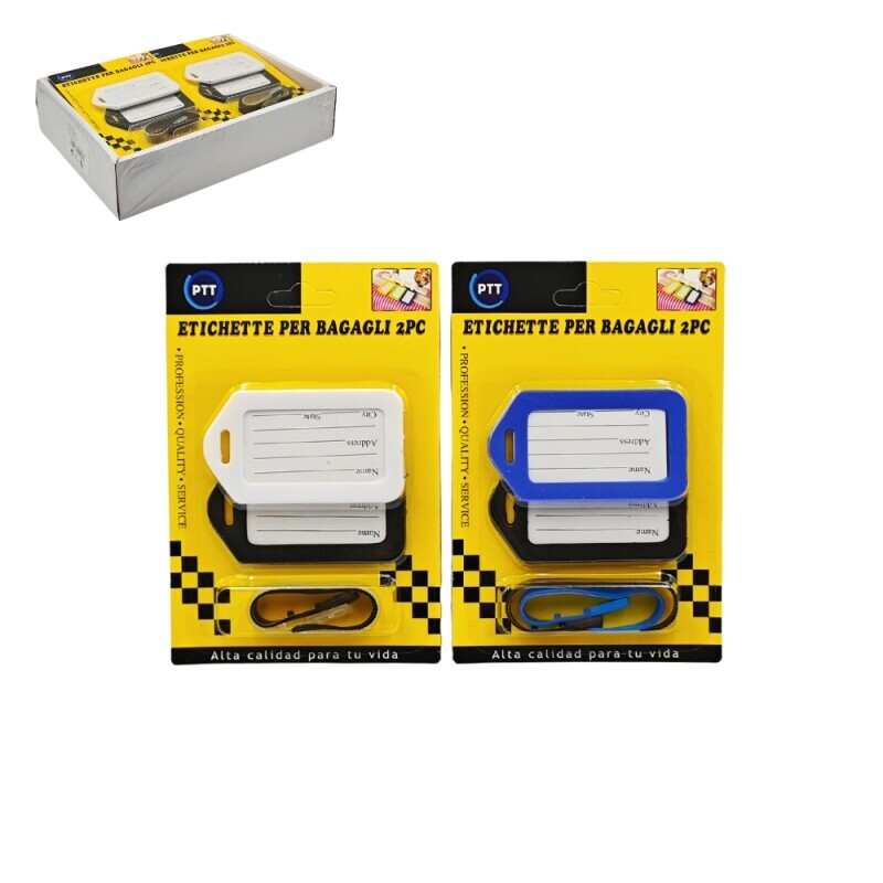 Visačka na kufr 2ks (12/bal 144/krt)