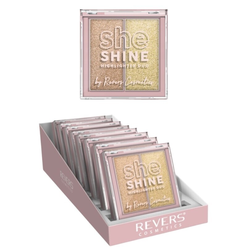 Revers Powder Highliter She Shine DUO MIX 7.2g MIX (8/bal 48/krt)