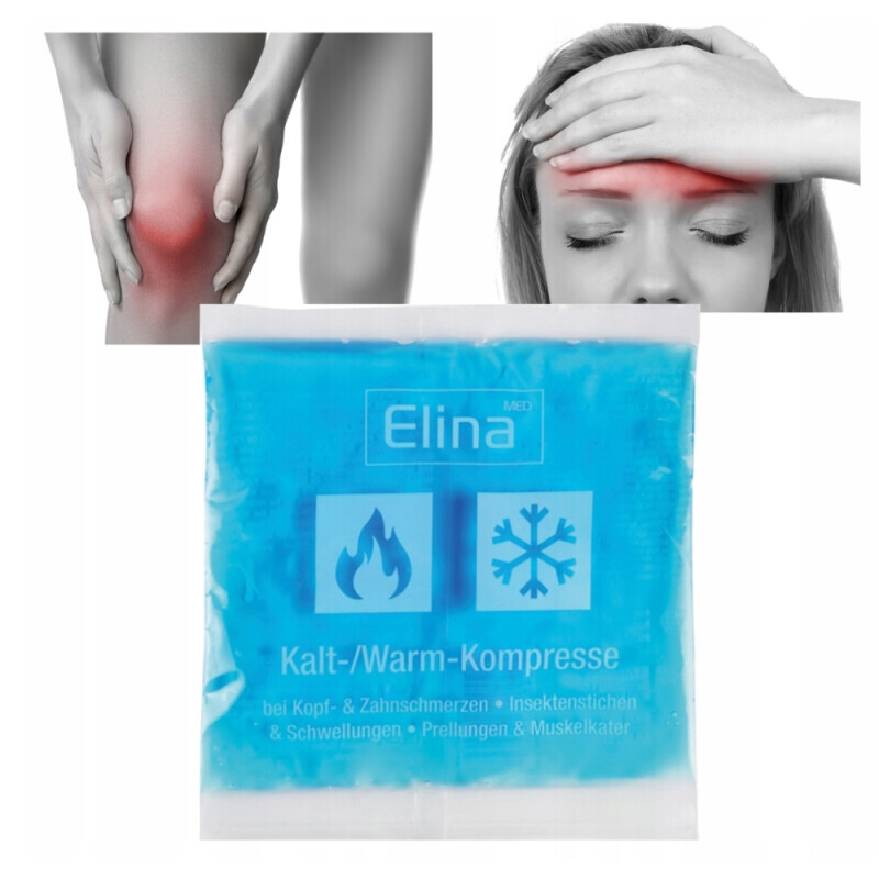 Elina Obklad gelový chladivý a hřejivý 15*15cm (24/krt)