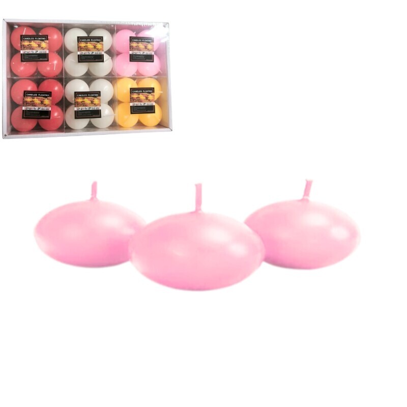 Svíčka plovoucí 4ks/110g (12/bal 144/krt)