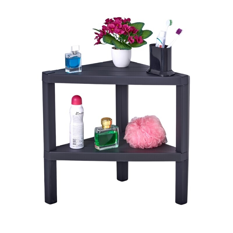 Regál rohový 2 patrové (12/krt)