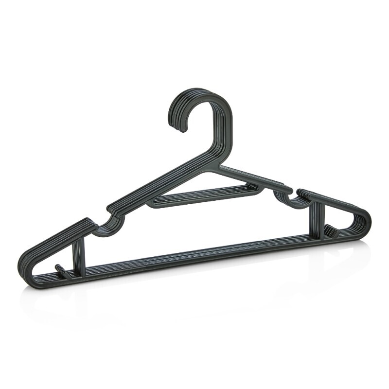 Ramínka plast 6ks Černá (64/krt)