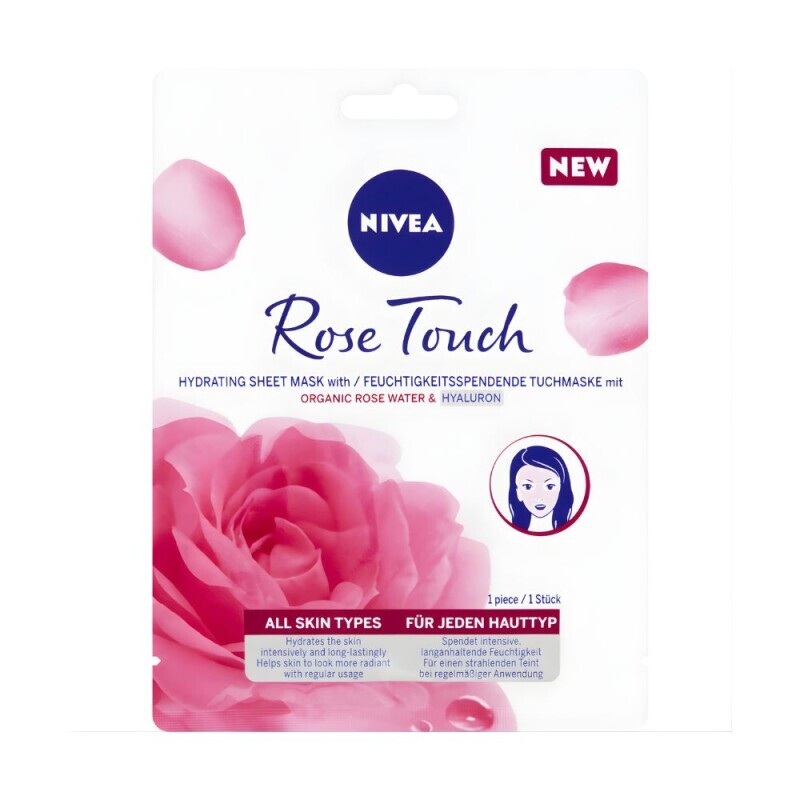 Nivea Pleť.maska Rose Touch Hydratační (60/krt)