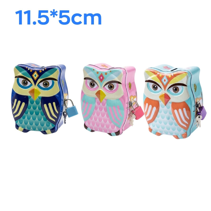 Pokladnička Sova 11.5*5CM(240/krt)