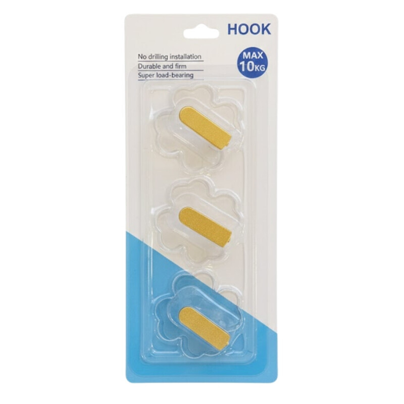 Háček samolepicí 3ks (12/bal 240/krt)