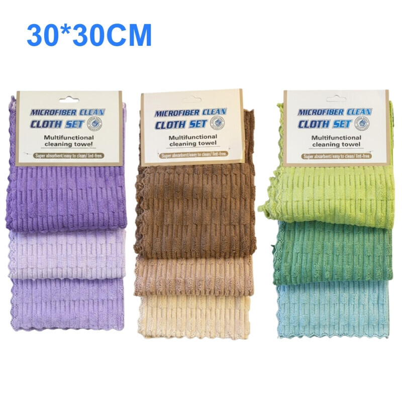 Utěrka 30*30cm/3ks/280g (12/bal 300/krt)