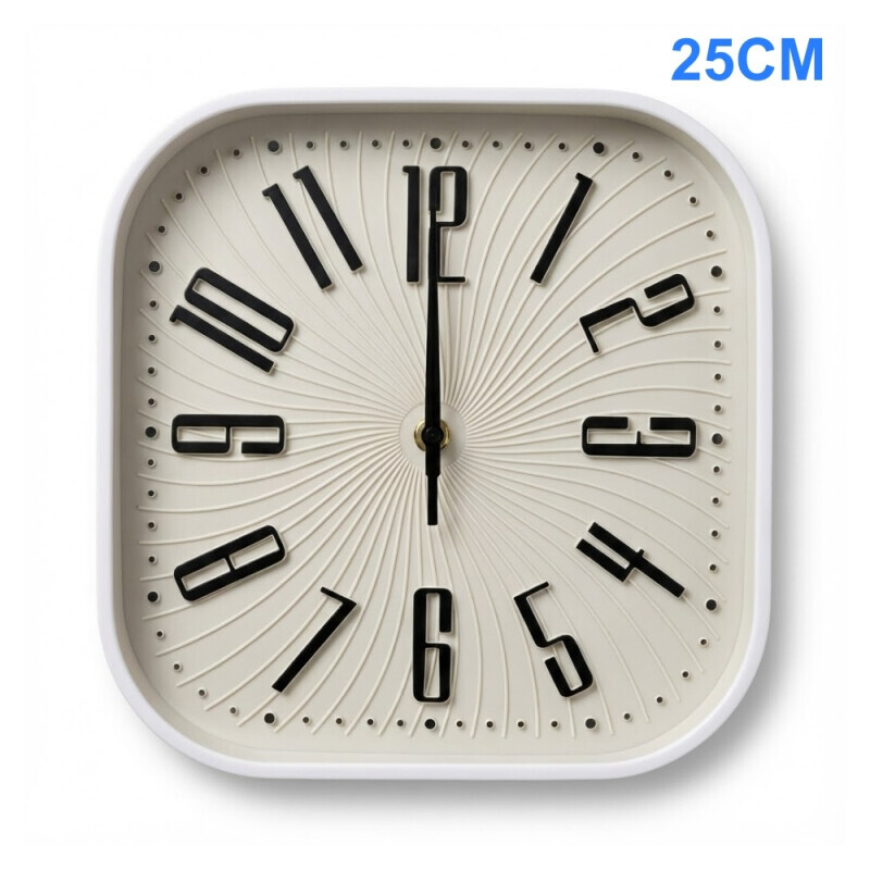 Hodiny nástěnné 25cm (40/krt)