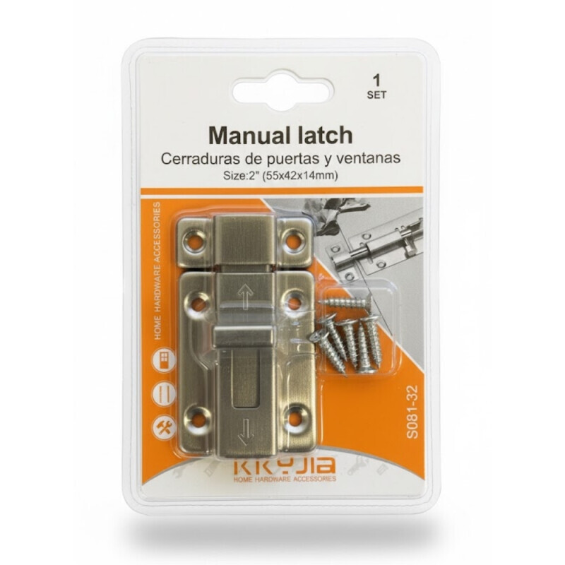 Zástrčka na dveře 2" (24/bal 288/krt)