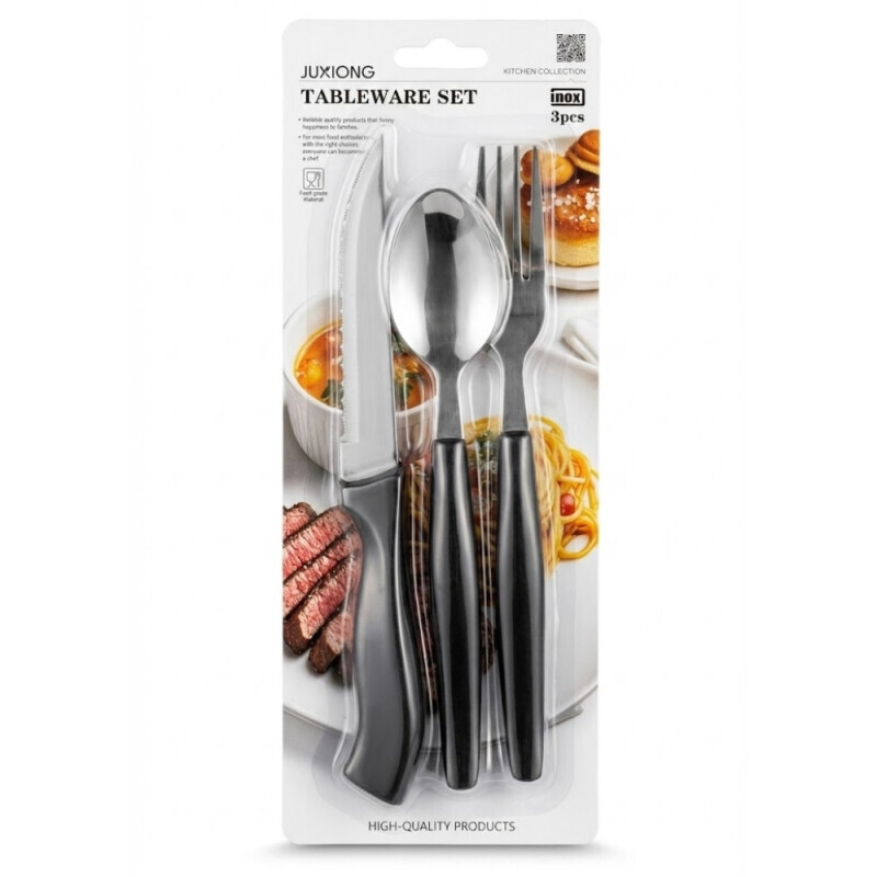 Sada příborů 3ks (12/bal 144/krt)