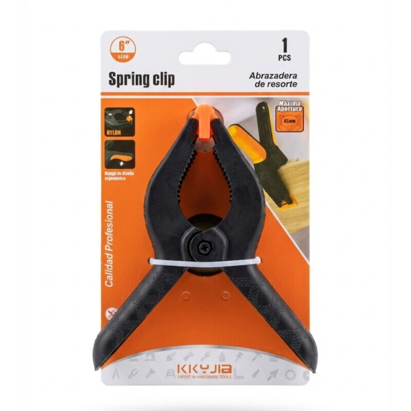 Svorka pružinová plast (12/bal 72/krt)