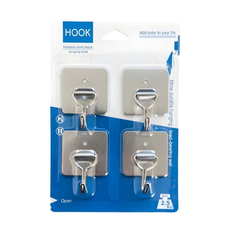 Háček samolepicí 4ks (30/bal 240/krt)