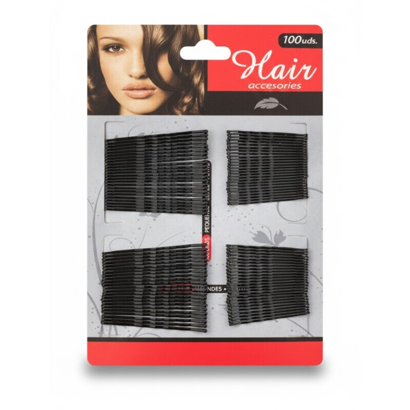 Sponky do vlasů pinetky 100ks (12/bal 600/krt)