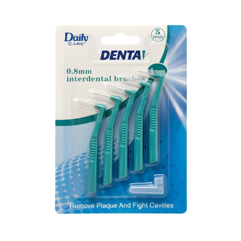 Mezizubní kartáčky L 5ks/0,8mm (36/bal 288/krt)