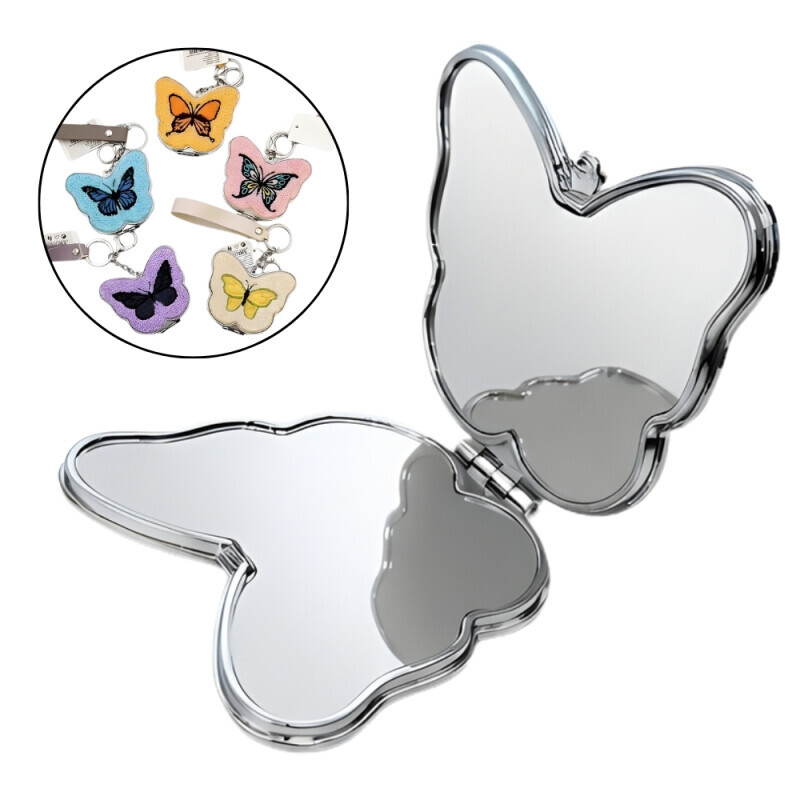 Zrcadlo kapesní klíčenka (24/bal 288/krt)