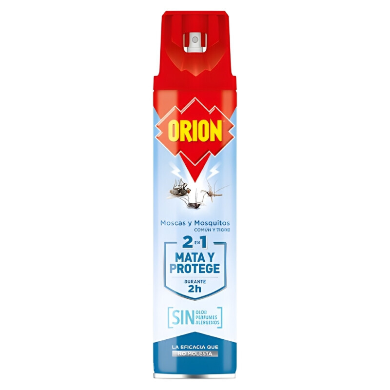 Orion 600ml sprej proti létajícímu hmyzu 2v1 bez vůně (12/krt)