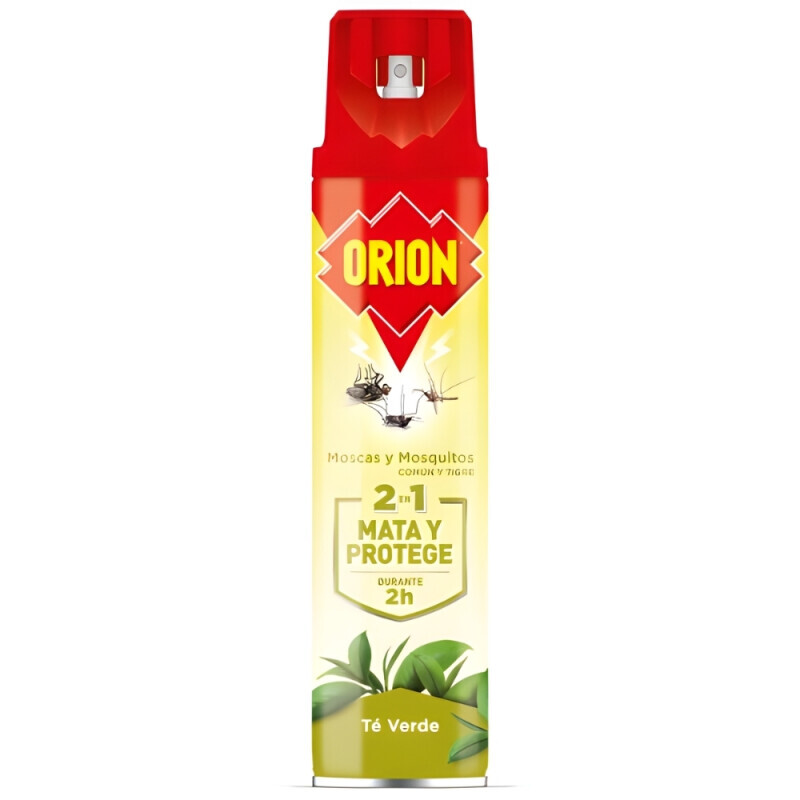 Orion 600ml sprej proti létajícímu hmyzu 2v1 zelený čaj (12/krt)
