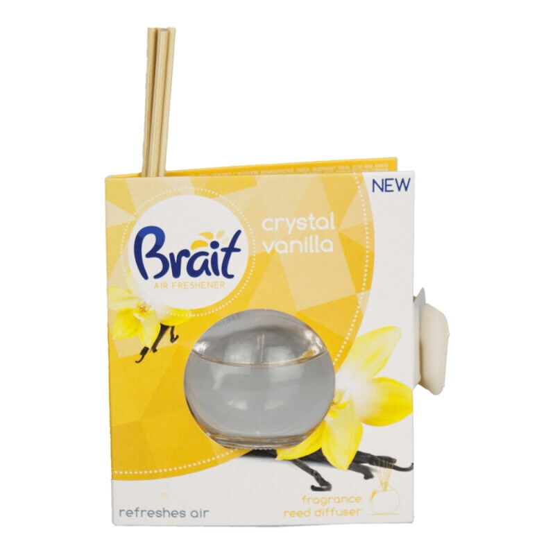 Brait 40ml Reed Diffuser Crystal vanilla (12/krt)