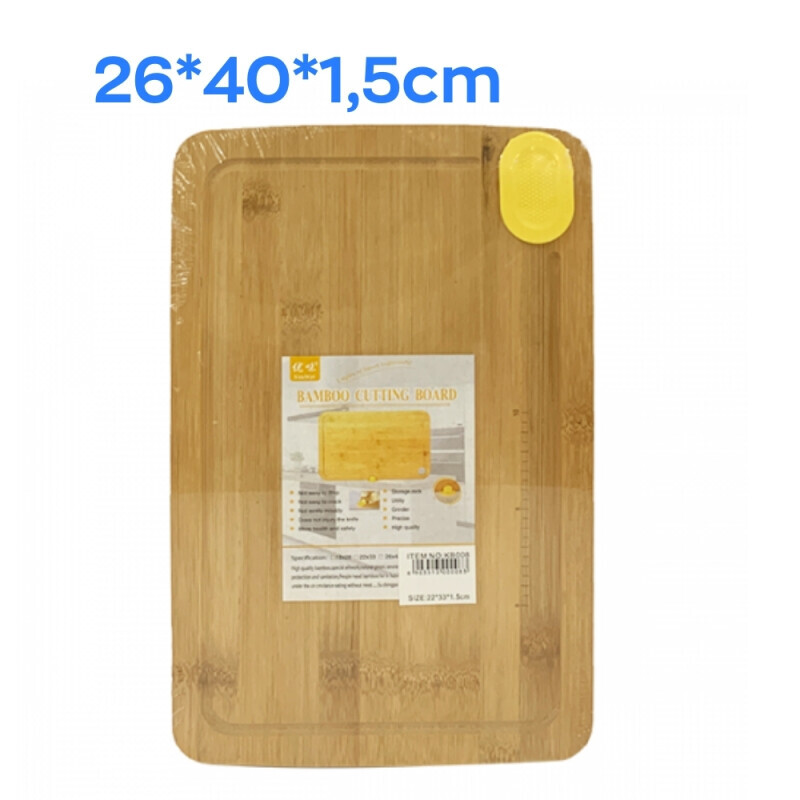 Prkénko kuchyňské 26*40*1,5cm (20/krt)