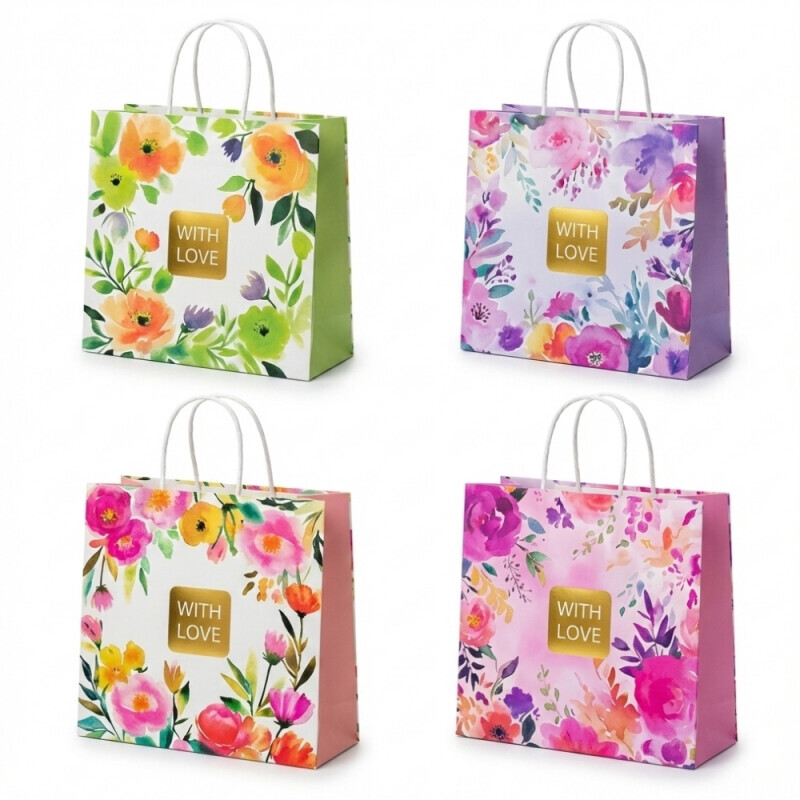 Dárková taška M 27*27*11cm (12/bal 600/krt)