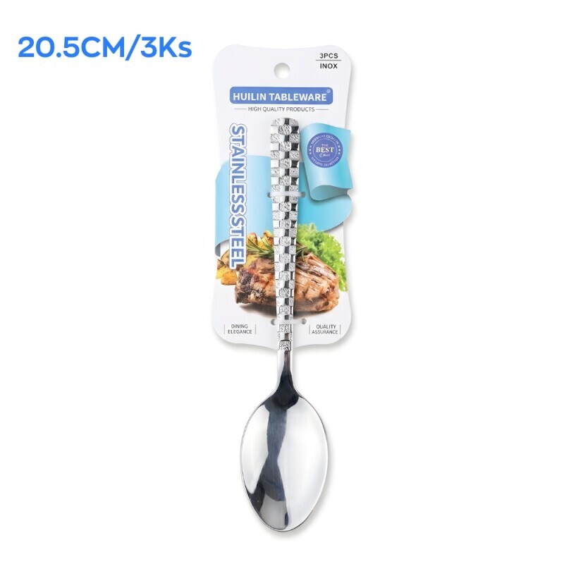 Jídelní lžíce 20,5cm/3ks (12/bal 144/krt)