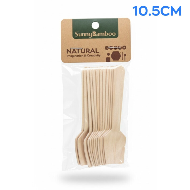 Bambus. lžíčka 9.6cm/12ks (12/bal 288/krt)