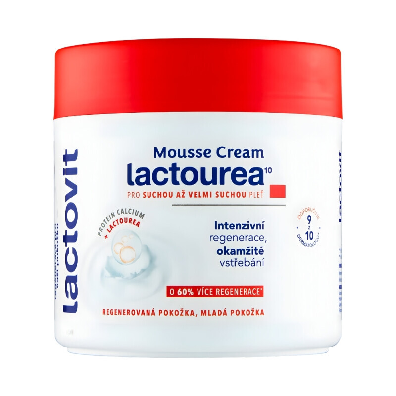 Lactovit 400ml těl.hydratační pěnový krém  (6/krt)