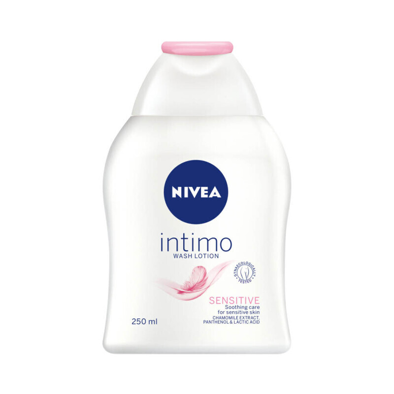 Nivea 250ml Intimo emulze Sensitive (12/krt)