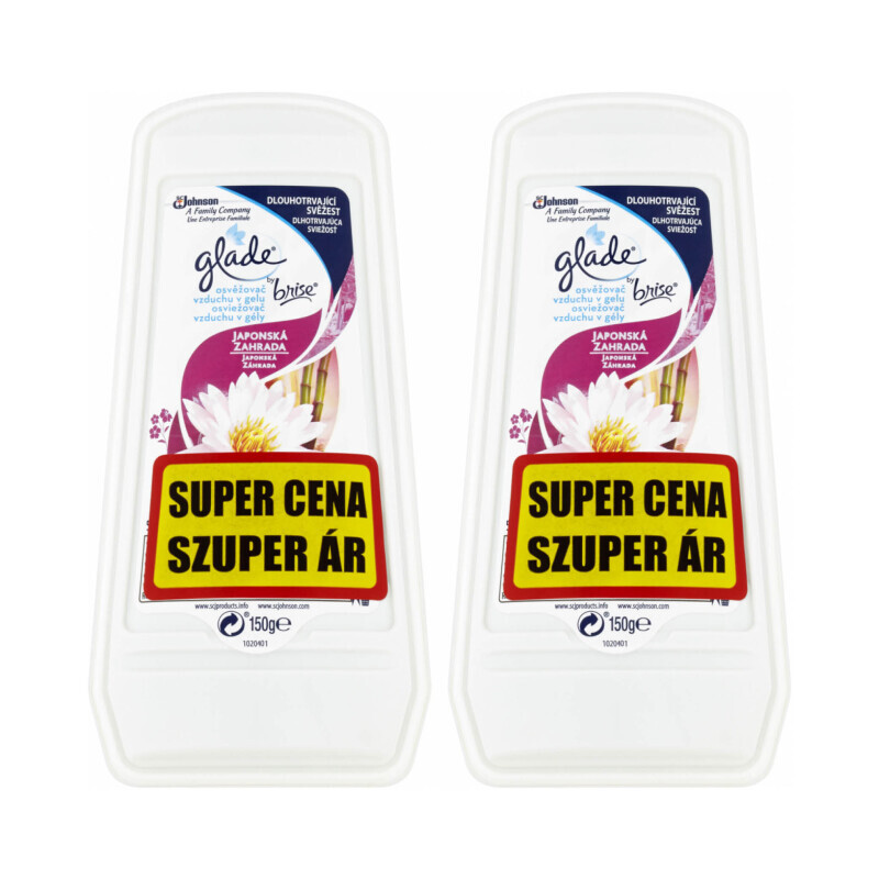 Glade by Brise 2*150g Gel CZ Relaxing Zen Duopack (12/krt)