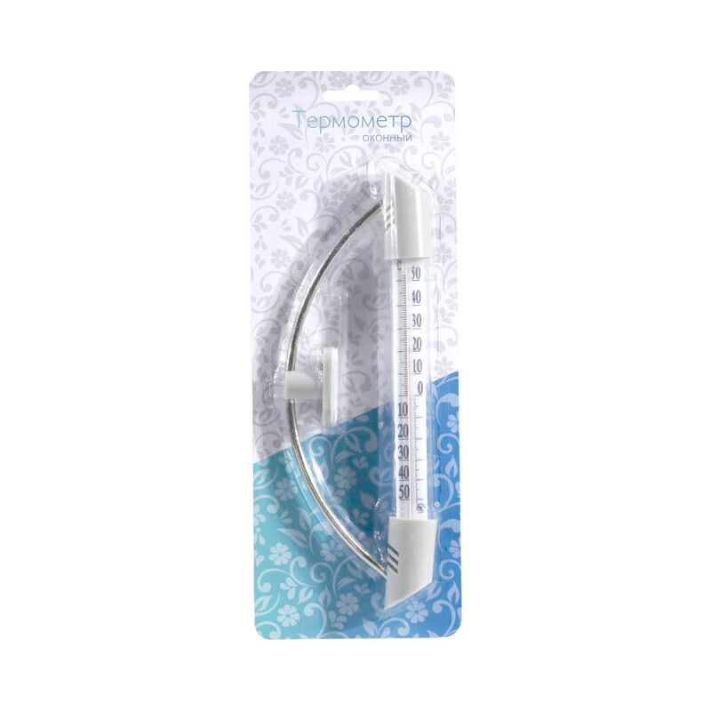 Teploměr okenní s ručkou 23cm (12/bal 96/krt)