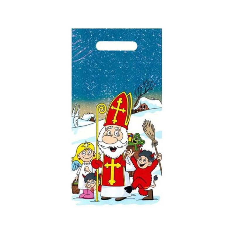 Lika Sáček Mikulášský 20*40 Mukuláš a čertíci (100/bal)