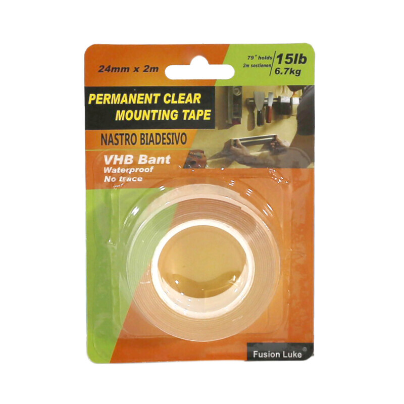 Lepicí páska montážní 2,4*2m (12/bal 288/krt)